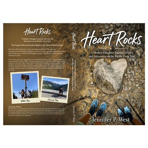 "Book cover for personal mother-daughter adventure" winning Social media page