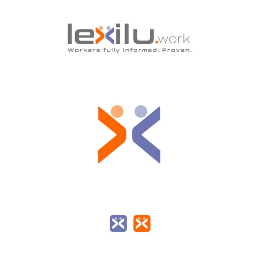 "Invent Lexilu's style for promoting legal stuff for foreign workers in a fun way" winning Logo & brand identity pack