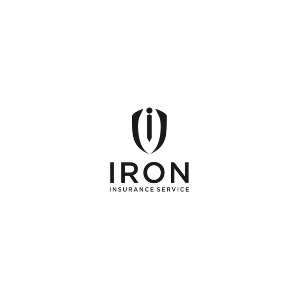 Design by ANSANI titled "IRON INSURANCE SERVICE"