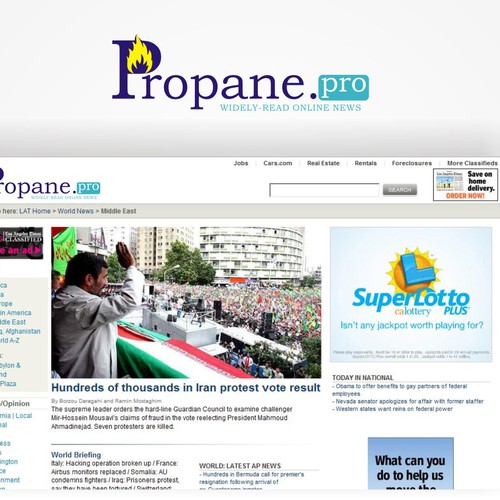 Propane.pro Needs A New Logo! Design by gOLEK uPO