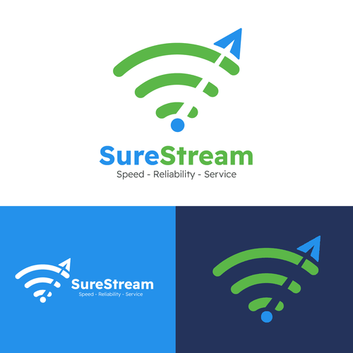 Design a logo for our new internet company! Design by Adhee Pratama