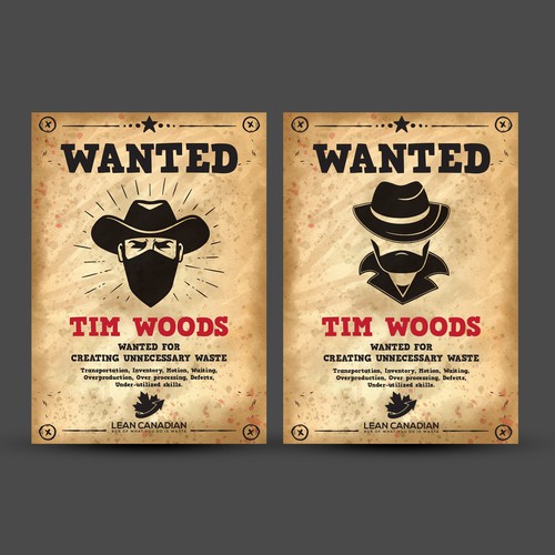 Wanted Tim Woods Poster | Poster contest