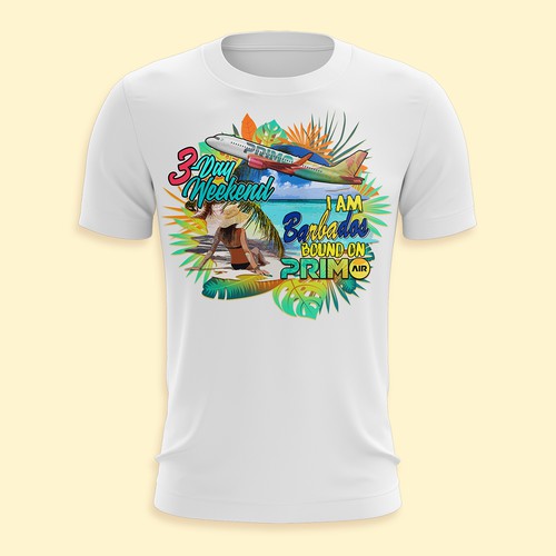 Airline swag t shirt Design by Athew_Yana