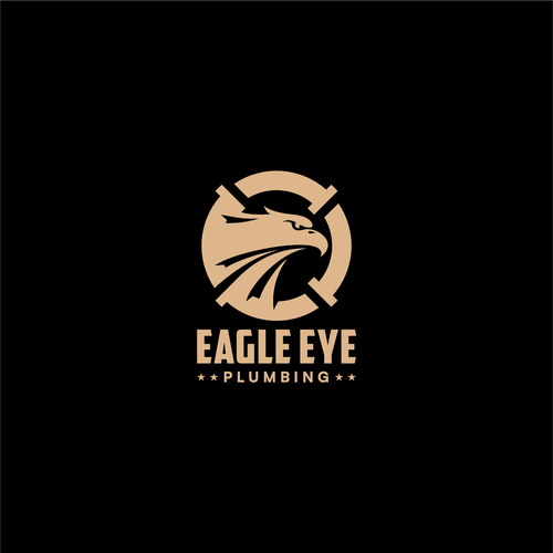 Eye catching and very marketable logo for plumbing company. The company name is Eagle Eye Plumbing Design by Ikan Tuna