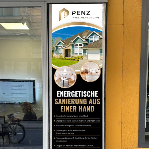 Signage contest entry by The 3colors