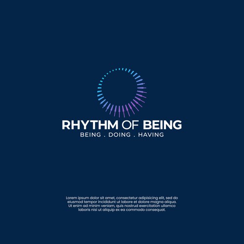 Design a logo for a coaching model that will change the rhythm of how you are being with your life. Design von Yantoagri