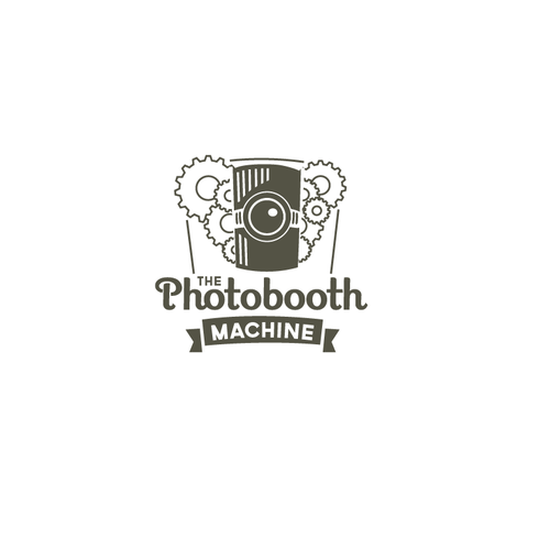 Create a nostalgic, steampuck inspired logo for The Photobooth Machine Design by xkarlohorvatx