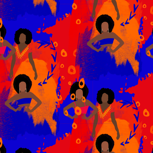 Apparel/Textile Designs - Women of Color Inspired Designs Design by ash00 Designs
