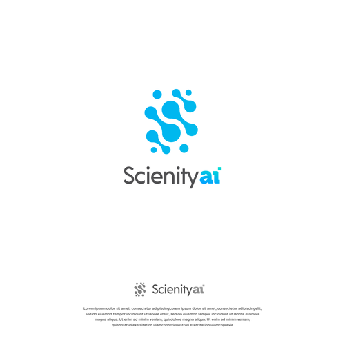 Logo design for the trading AI "Scienity AI" - Modern, clear design for a professional business Design by Alënaillustrator