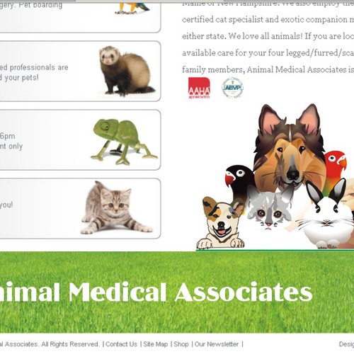 Create the next logo for Animal Medical Associates Réalisé par mamdouhafifi