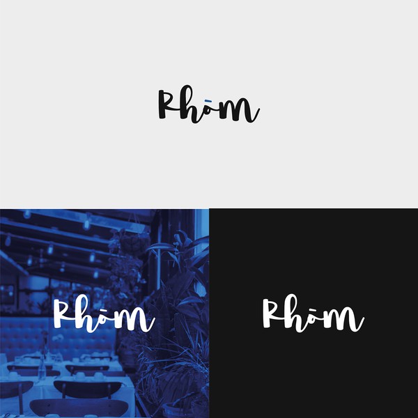 Design realizzato da Marila Bau intitolato "Logo rhōm"