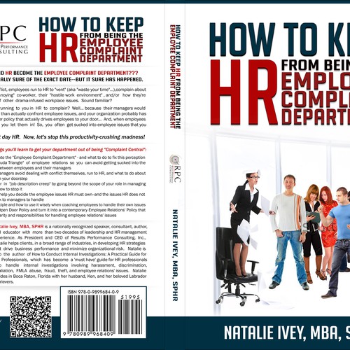 Create a book cover for How to Keep HR from Being the Employee Complaint Department Design by HRM_GRAPHICS