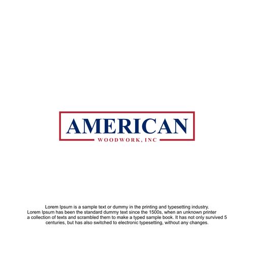 American Woodwork news a new logo Réalisé par muhammad_