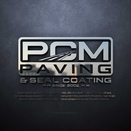 Paving Company in need of an update Design by Dark Studio™