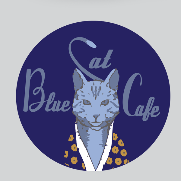 Design realizzato da Silviafonsecas intitolato "Creative logo for Cat Cafe"
