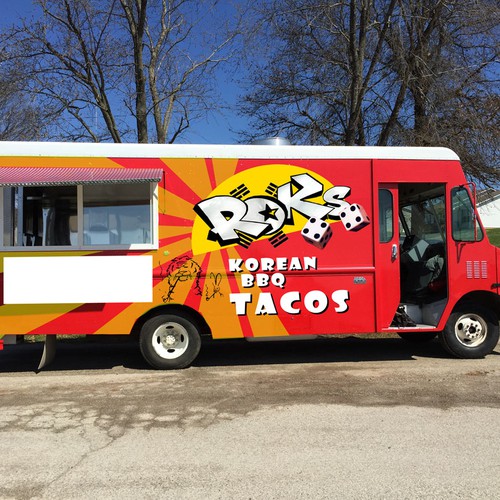 ROKs Taco Truck Wrap Signage contest