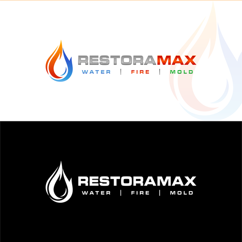Restoration Company Branding. Design by Gacorrr