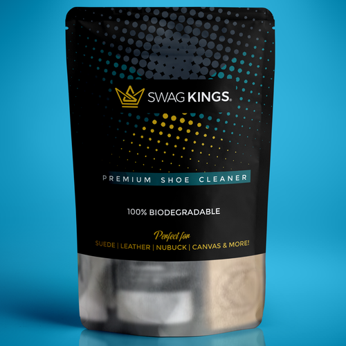"Swag Kings" Premium Shoe Cleaner Bag & Label Product packaging contest