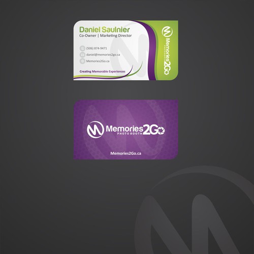 Create a business card for Luxurious Photo Booth Rentals! Design by miljandesign