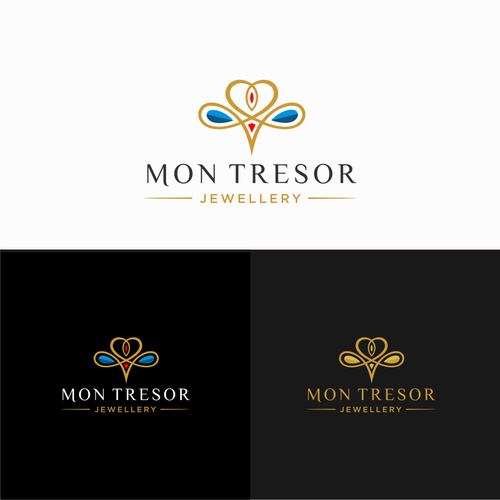 Unique Jewellery brand logo design Design by Inara*