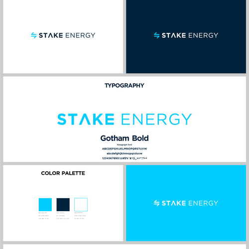 Create a logo and brand guide for our renewable energy company. Design by kappa_