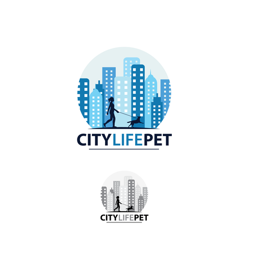 "City Life Pet" brand logo for a dog line Design by ganapatikrishna786