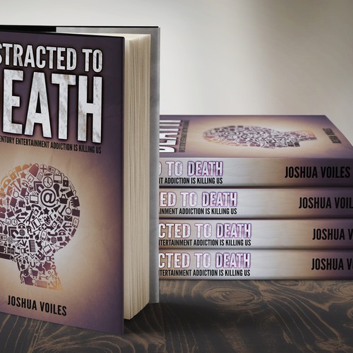 Design a Eye-Catching Book Cover for "Distracted to Death" Design by Rhum