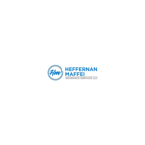 Heffernan Maffei Insurance Services Logo Design Design by Boldpen