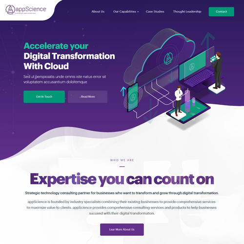Designs | Cloud consulting company needs a sophisticated and inspiring ...