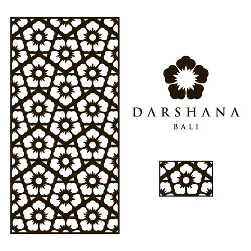 Pattern design for an interior-design element for a hotel in Bali Design by EV-DA