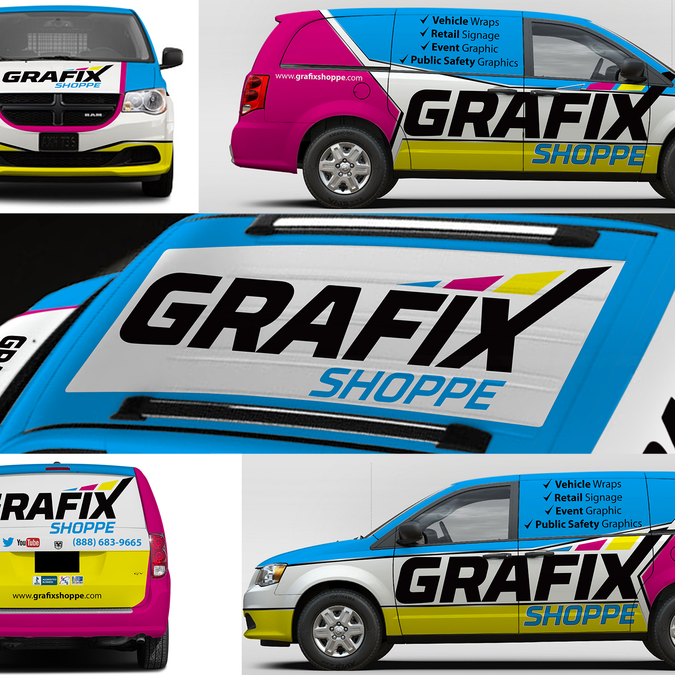 Digital Printing Company Looking for New Full Vehicle Wrap Design