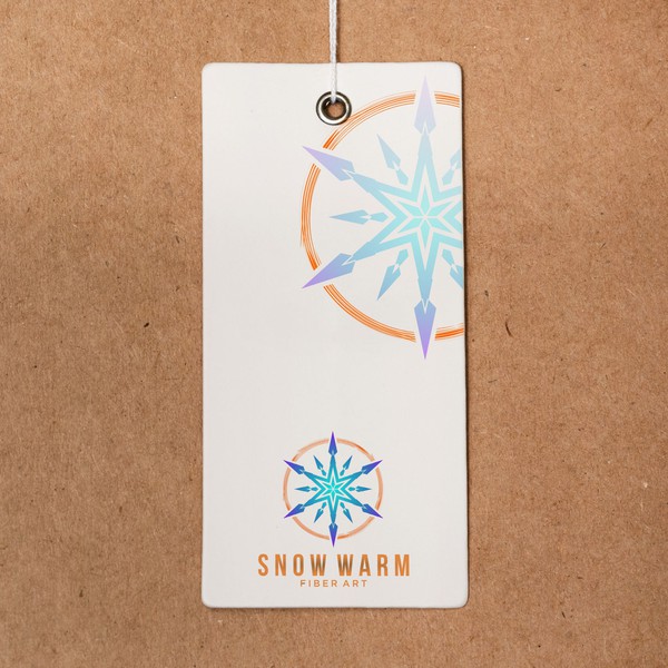 Design by Blewin titled "beatiful logo WARM SNOW"