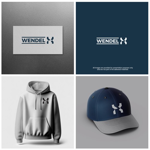 Luxury Logo Design for Wendel X — A Premium Construction Brand Built Different Design by des13n ©