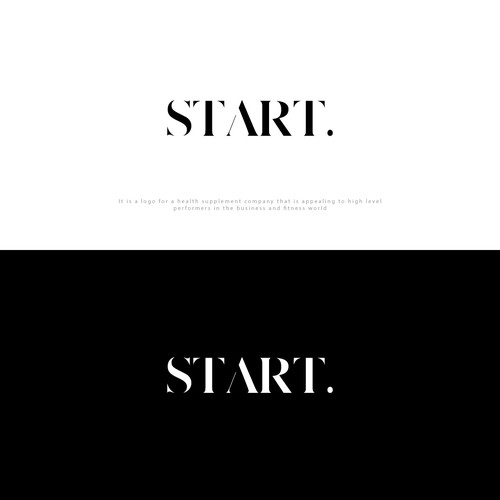 Start. An Optimal Performance Lifestyle Company Design by creativefoysal