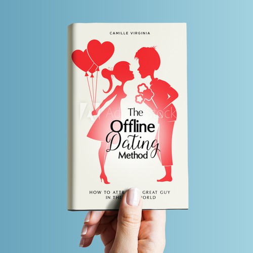 Design di Book Cover for The Offline Dating Method Needed di Nadun Prabodana