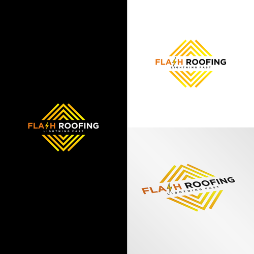 Compete to create a logo for Flash Roofing! Design by D'Creative™