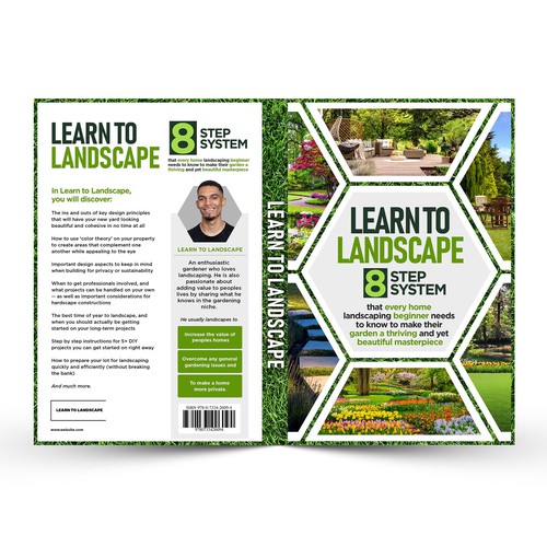 LOOKING FOR A UNIQUE AND BEAUTIFUL BOOK COVER DESIGN FOR A HOME LANDSCAPING BOOK Design by IDEA Logic✅✅✅✅