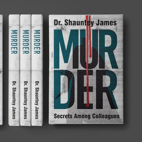 Cover for a classic murder mystery where secrets and lies fly among college professors Design by BeyondImagination