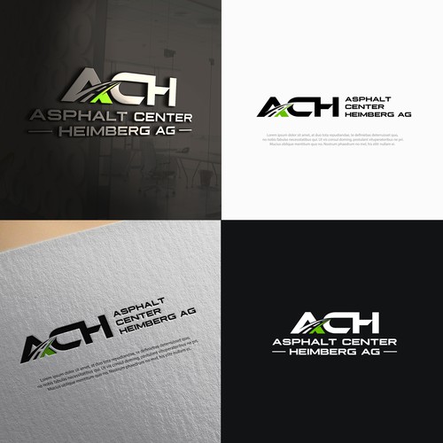 "Neues Firmenlogo für Asphalt Center Heimberg AG gesucht." winning Logo & social media pack