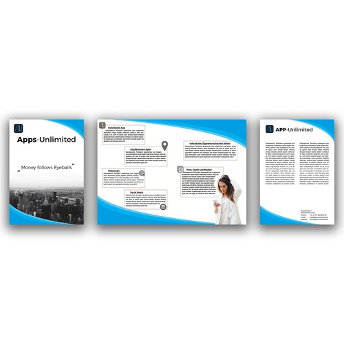 Brochure contest entry by Pixel Impact