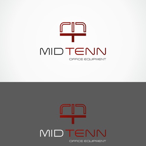 logo for Mid Tenn Office Equipment Design réalisé par Cloudsidea