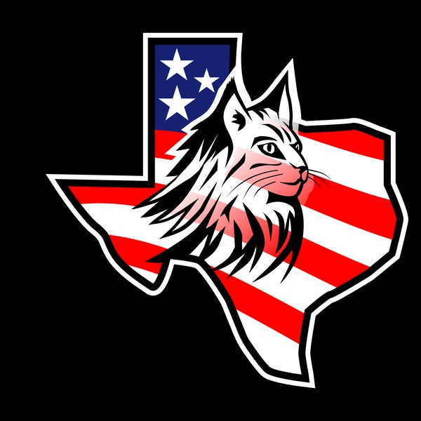 Modern logo for a Maine Coons breeder in Lakeway