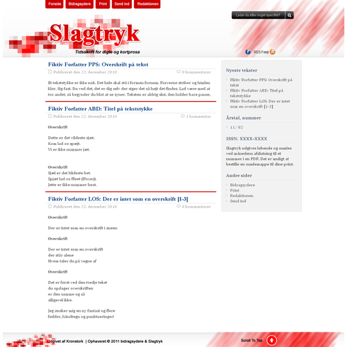 Simple Header and Footer for website Design von pohelasoft