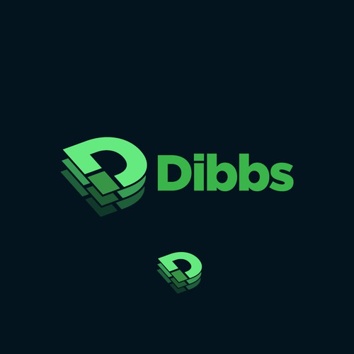 Dibbs - logo for fractional sports card trading market Design by Arifin A Nasution