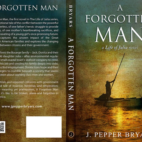 Book cover needed for novel “A Forgotten Man” Design by Venanzio