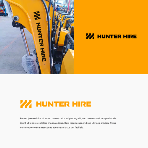 Logo design for machinery rental company Design by Striker29