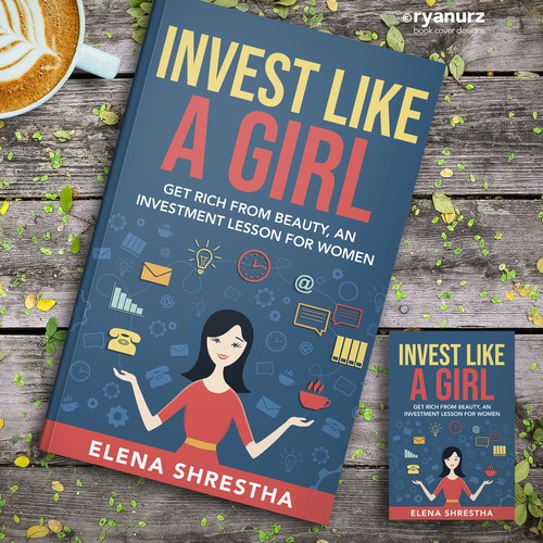 Book Cover for Teaching Girls to Invest Design by ryanurz