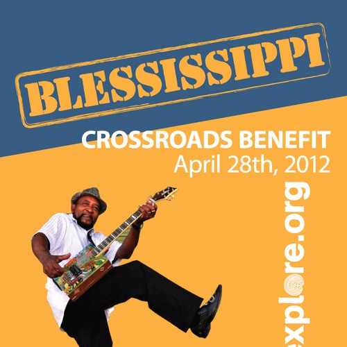 Design our Blues Concert Benefit Poster! Design by A+Design