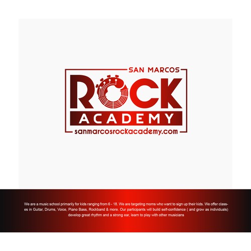 San Marcos Rock Academy Design by HK.designs