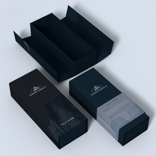 Premium EDC Knife Packaging Design Design by CUPEDIUM